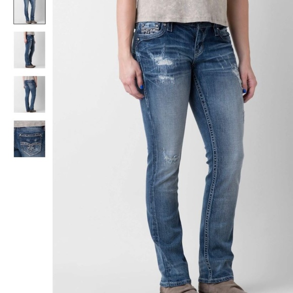 Rock Revival Adaliz Easy Straight Stretch 27 x 32 - Picture 7 of 8